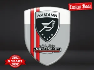 Hamann Resin badges Custom Design Superior Vehicle Labels